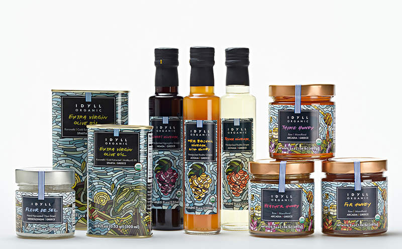 田園插畫風(fēng)格的橄欖油包裝設(shè)計-畫一樣的產(chǎn)品包裝設(shè)計-好看的食用油包裝設(shè)計-專業(yè)的食用橄欖油包裝設(shè)計-杭州包裝設(shè)計公司