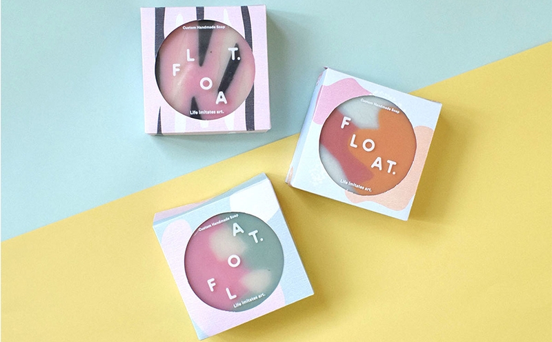 香皂產品包裝設計- 全新的沐浴用品香皂產品包裝設計,盡情的放松休息吧!