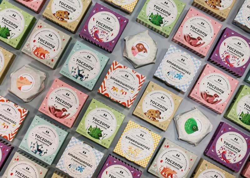 可鹽可甜,動(dòng)物愛(ài)好者的心頭好|小清新插畫(huà)素食包裝設(shè)計(jì)