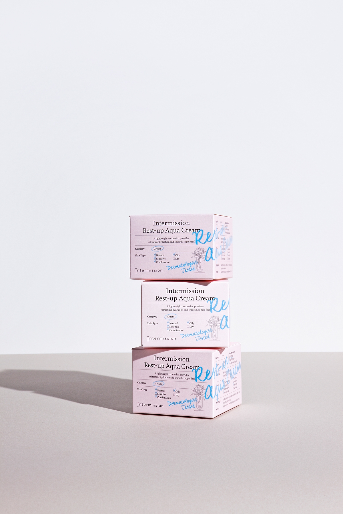 Intermission護膚化妝品品牌與產品包裝設計