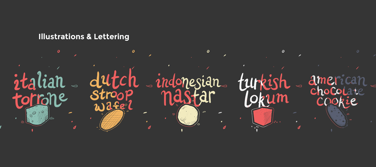 “Sweet of the World”，全球糖果食品包裝設(shè)計(jì)