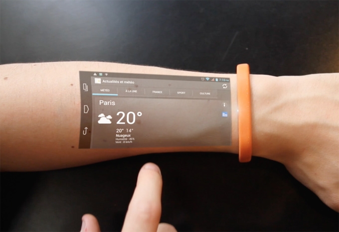 直接在手臂上玩手機(jī)?|科技產(chǎn)品設(shè)計(jì)