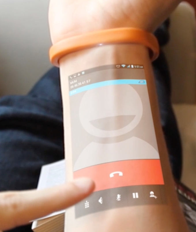 直接在手臂上玩手機(jī)?|科技產(chǎn)品設(shè)計(jì)